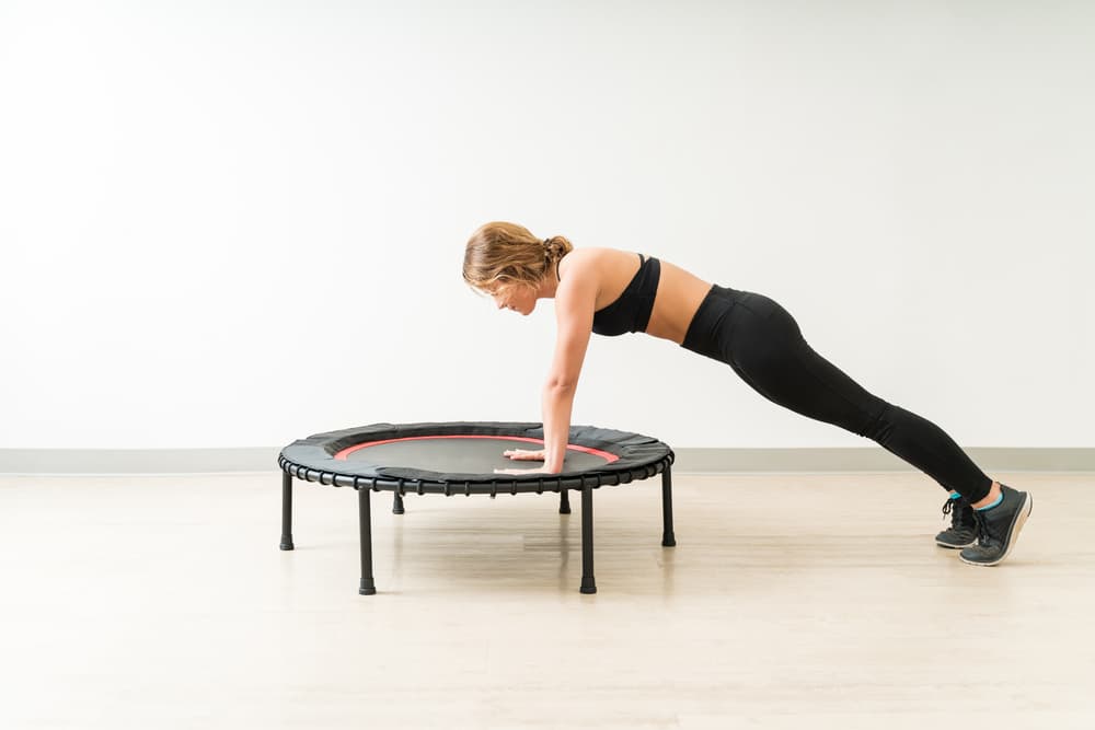 Health Constitution_Push Ups on Mini Trampolines