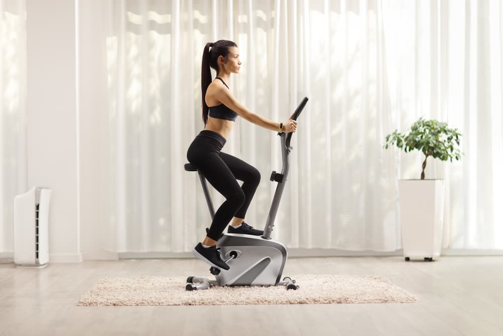 Exercise Bike on Carpet