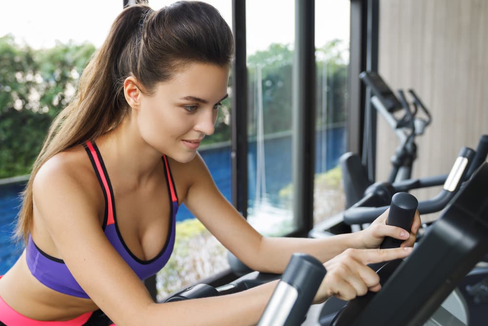 Console of a Magnetic Exercise Bike