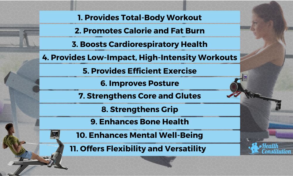 Rowing Machine Benefits