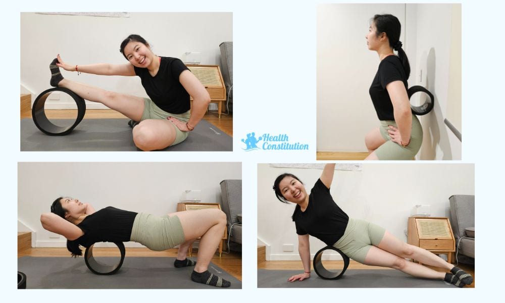 Exercise Variations with Yoga Wheels